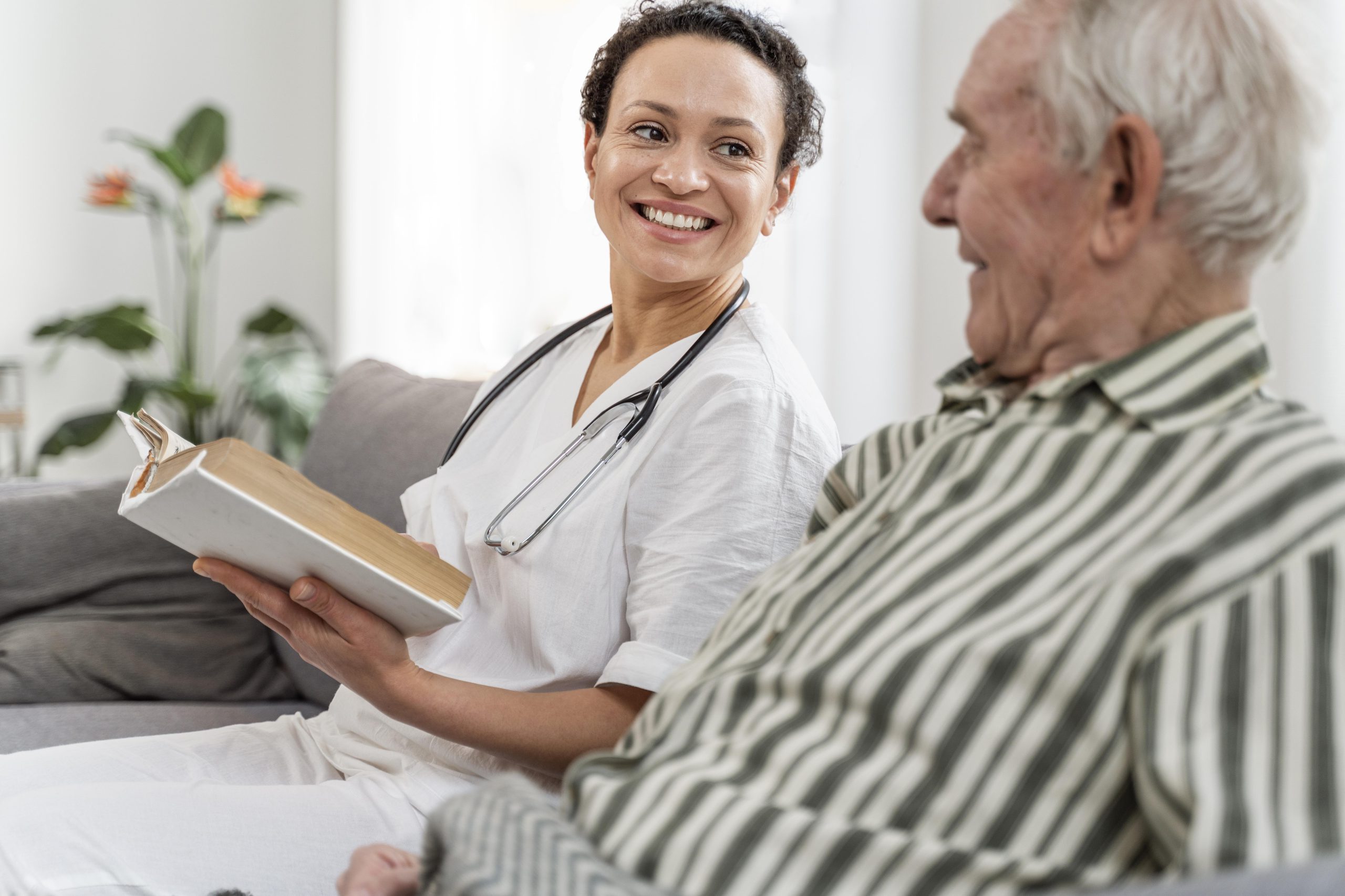 Consultation between care professional and client